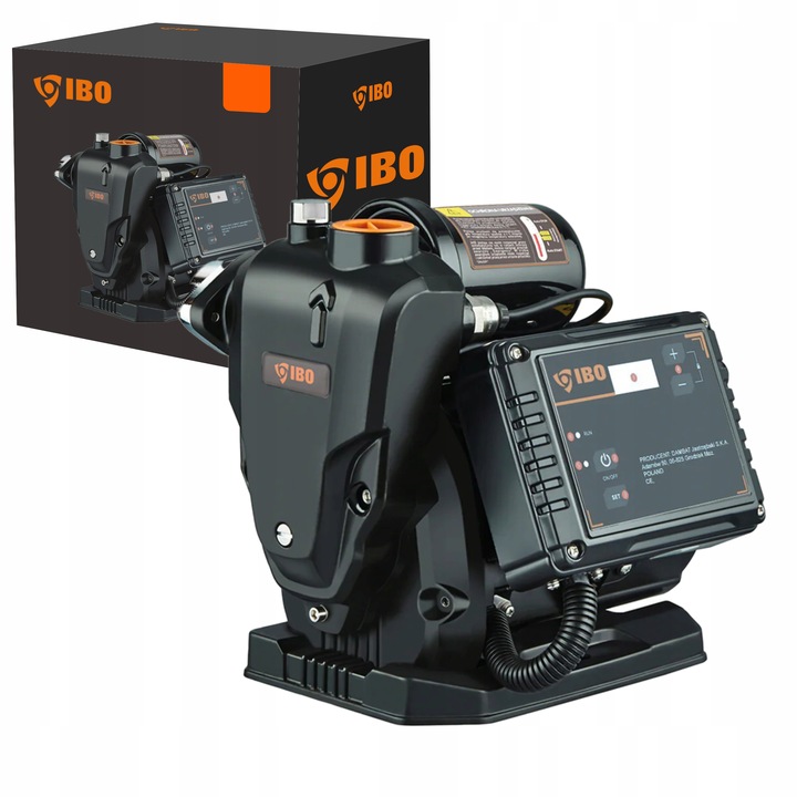 IBO POVRCHOVÁ PUMPA S MĚNIČEM VZDUCHU 900 AUTO INVERTOR TICHÝ 75 L/min