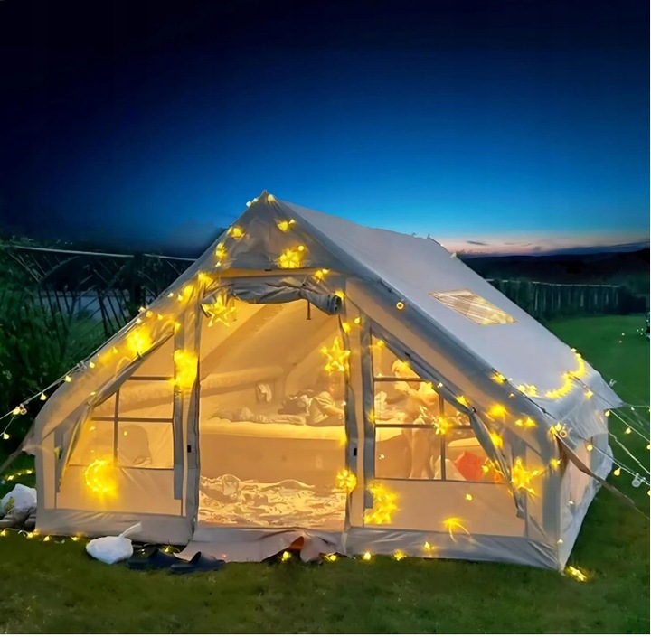 INFLATABLE 4 PRO ROČNÍ OBDOBÍ NAFUKOVACÍ VELMI PEVNÝ STAN PROTI DEŠTI