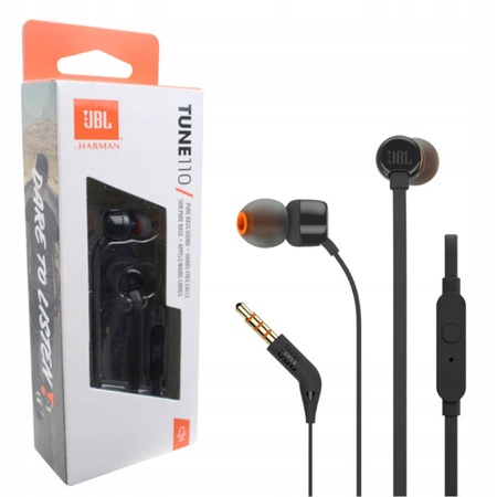 In-ear sluchátka JBL T110