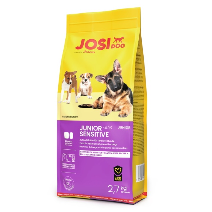 JOSERA JosiDog Junior Sensitive pro štěňata 2,7 kg