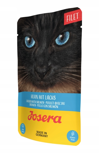 Josera Filé Kuřecí maso s kuřecím masem Losos Kapsička 70 g