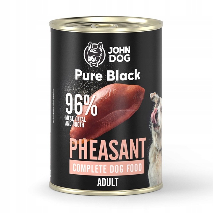 JOHN DOG KRMIVO MOKRÉ PRO PSA PURE BLACK BAŽANT