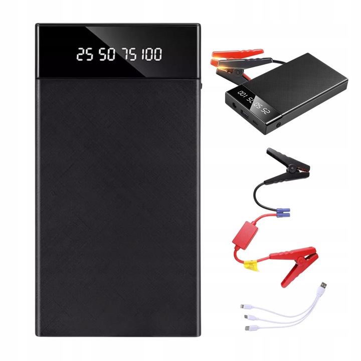 JUMP STARTER SILNÝ START BOOSTER 400A POWERBANKA SVÍTILNA 10000mAh 12V