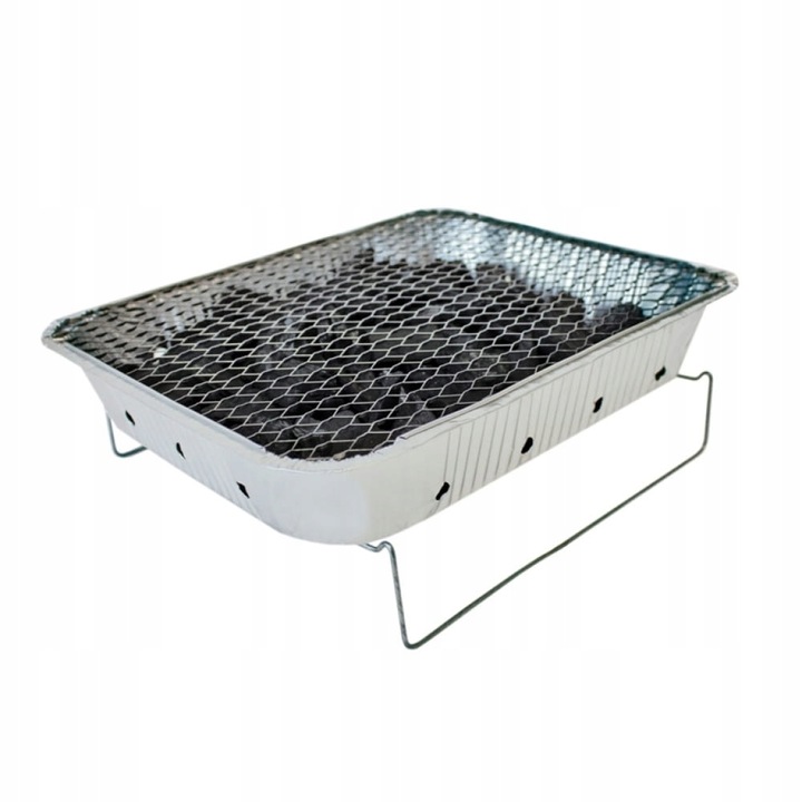 Jednorázový piknikový gril BBQ 31 x 24 x 5 cm