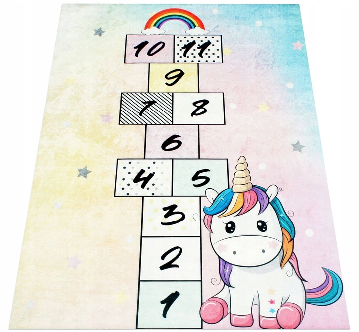 KOBEREC DO DĚTSKÉHO POKOJE, PROTISKLUZOVÝ, BAREVNÝ, 80X120