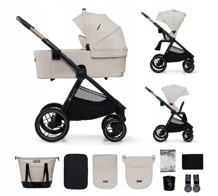 KINDERKRAFT Kočárek kombinovaný Nea 2 2v1 Beige