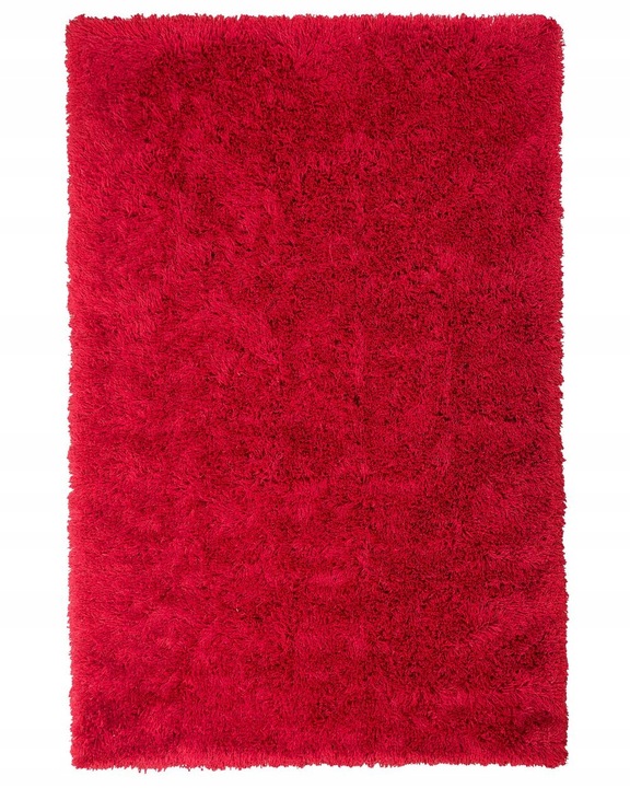 Koberec Shaggy 200 x 300 cm červený CIDE