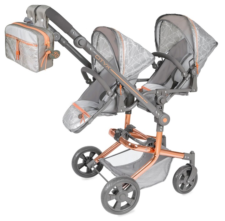 Kočárek pro panenky 2 v 1 DeCuevas CITY