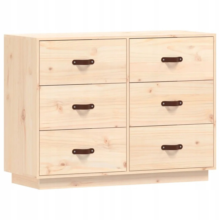 Komoda VidaXL 100 x 40 x 75cm odstíny hnědé