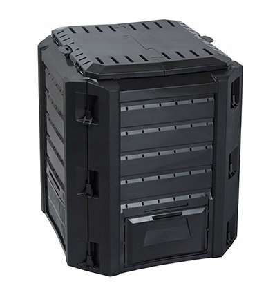 Kompostér 1-komorový Prosperplast 320 l černý