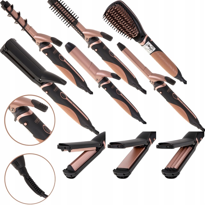 Krepovací žehlička na vlasy Camry CR 2024