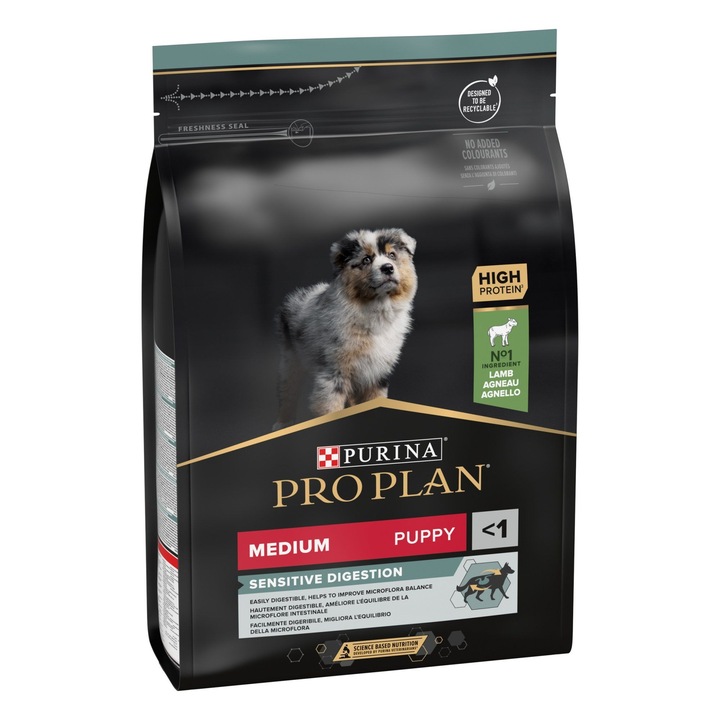 Krmivo pro psy PRO PLAN SENSITIVE MEDIUM Jehněčí 3 kg Purina
