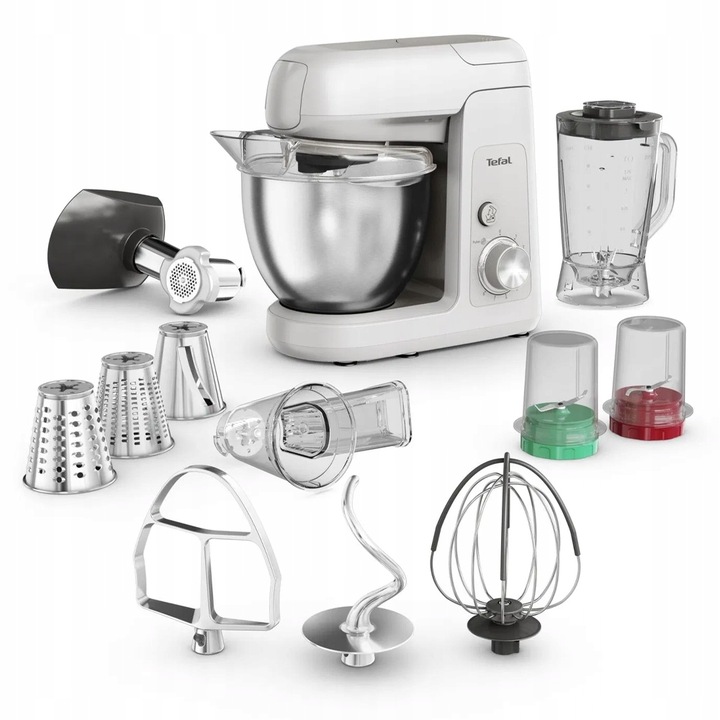 Kuchyňský robot Tefal QB525B38 1100 W šedý LEVNĚ