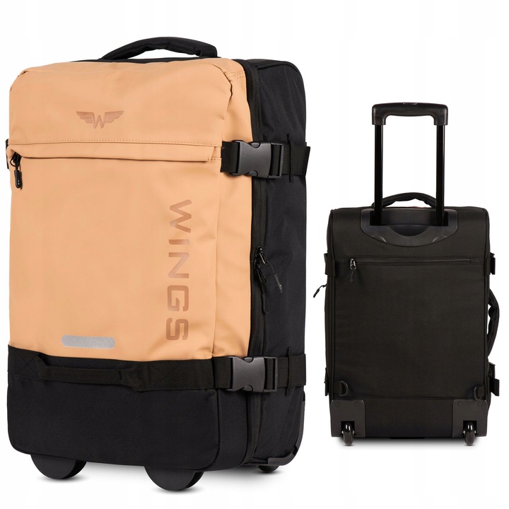 Kabinovka malá měkká cestovní taška voděodolný materiál zavazadlo 36L WINGS SLEVA