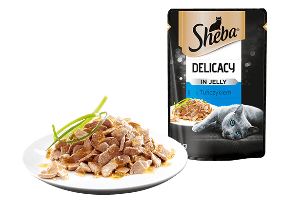 kapsičky pro dospělé kočky s tuňákem v želé 24x85