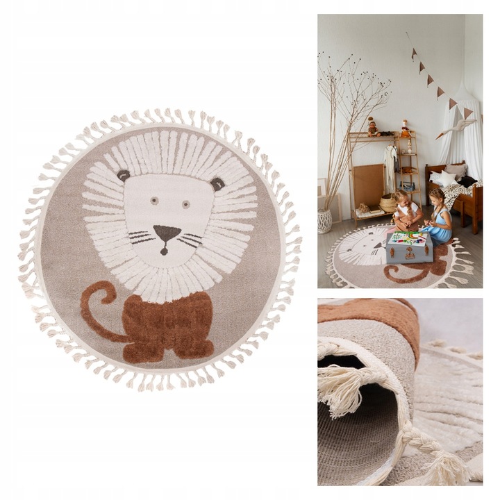 KOBEREC KRUHOVÝ KOBEREC S TŘEPAMI 100 X 100 KULATÝ KOBEREC SE SKANDINSKÝM LVEM