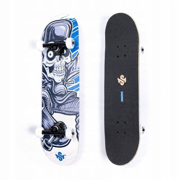 Kompletní skateboard Urban Sports Blue Skeleton 7.25"