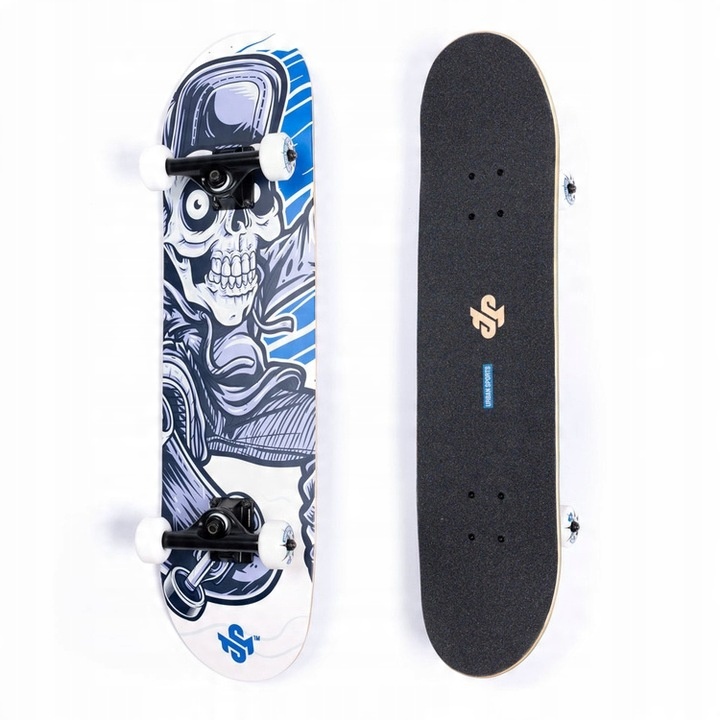 Kompletní skateboard Urban Sports Blue Skeleton 7.75"