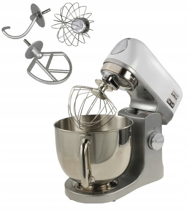Kuchyňský robot Kenwood KMX760CH 1000 W stříbrný/šedý