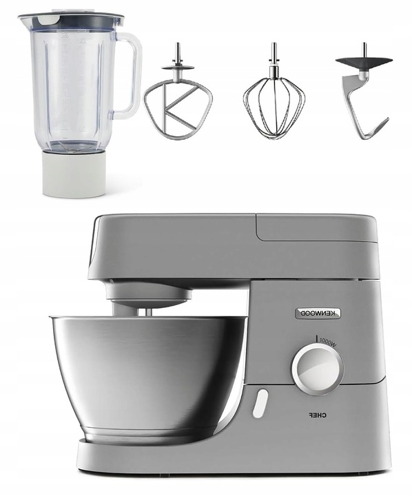 Kuchyňský robot Kenwood KVC5300S 1200 W stříbrný/šedý SLEVA