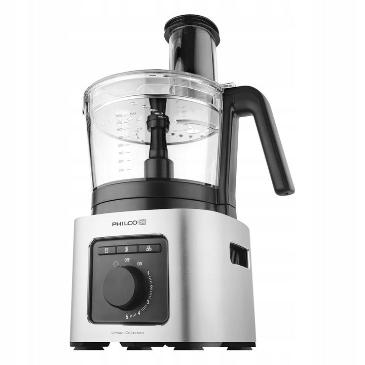 Kuchyňský robot Philco PHFP 7725 1000 W stříbrný/šedý