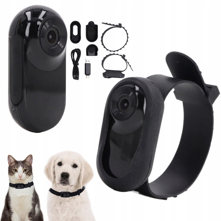 KAMERA S OBOJKEM PRO ZVÍŘATA FULL HD 1920X1080P PRO MALÉ PSY A KOČKY