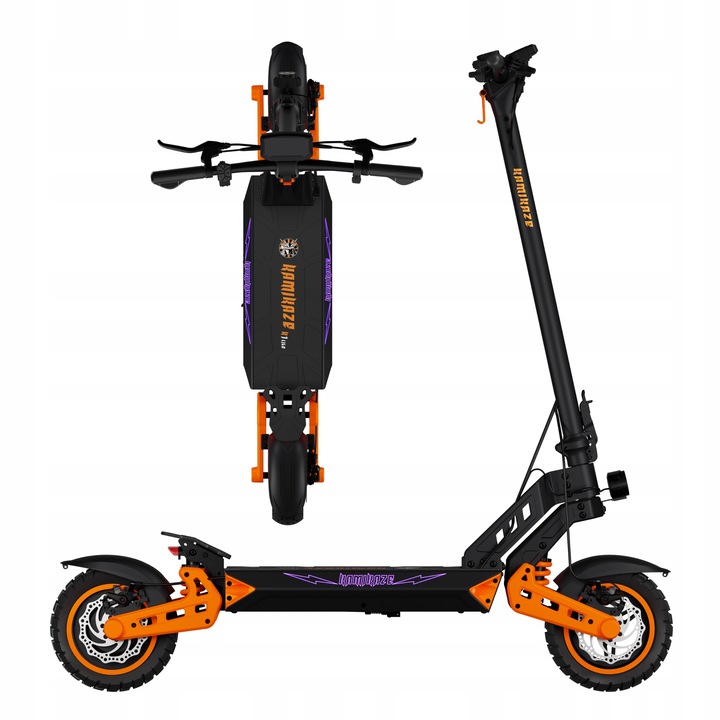 Kamikaze K1 Lite 2025 800W - Koloběžka 48V s baterií 13.5Ah, kola 10"