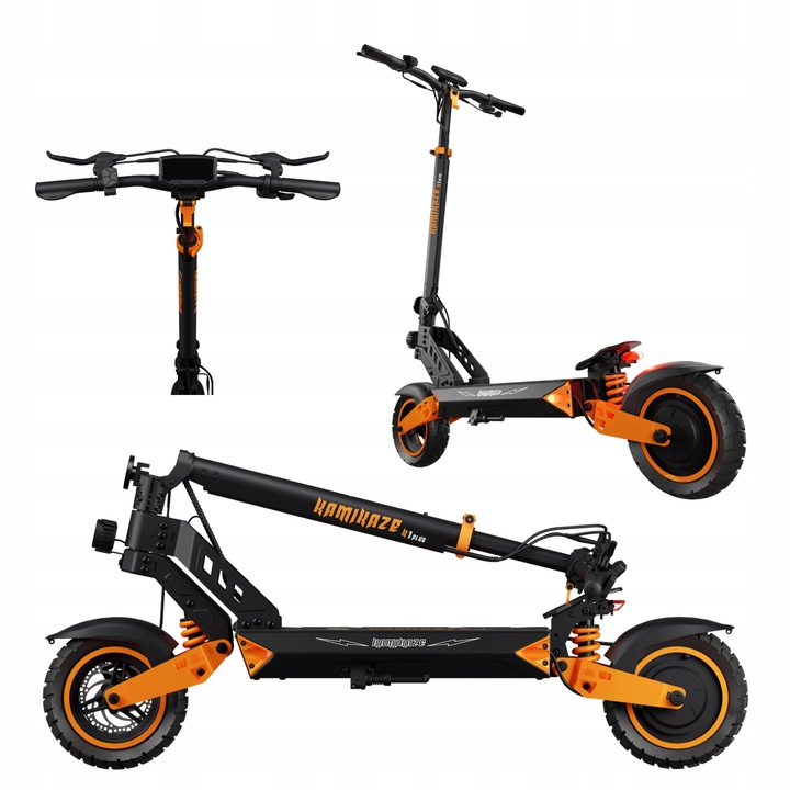 Kamikaze K1 Plus – koloběžka 1000 W, baterie 20 Ah, rychlost 20 km/h