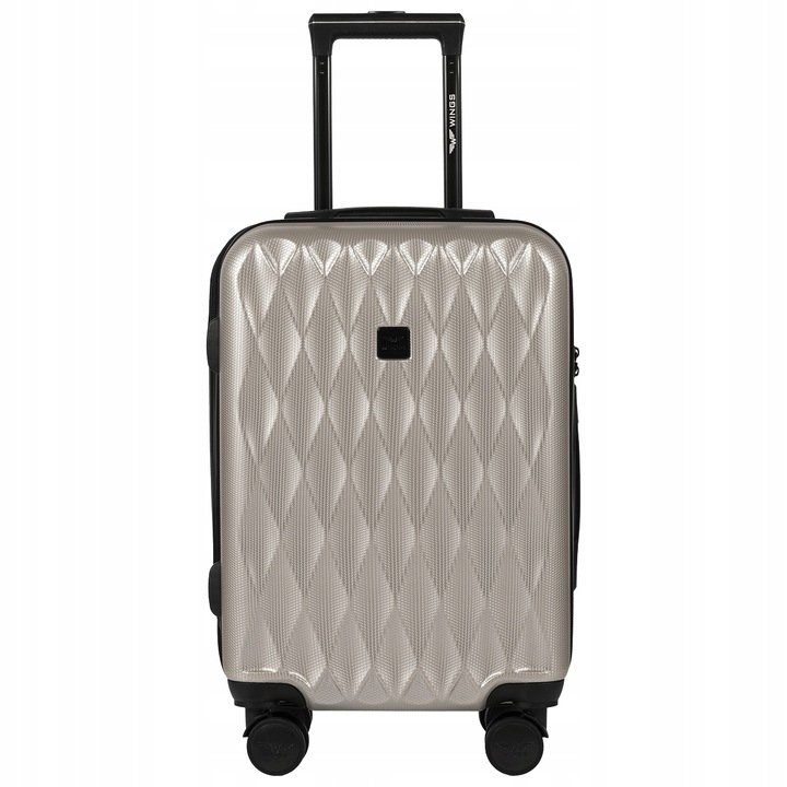 KABINOVÝ KUFR WINGS PC GOLDEN EAGLE 20" CHAMPAGNE ZLATÝ 38 L