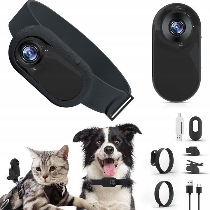 KAMERA DV FULL HD S FUNKCÍ VIDEA A FOTOGRAFOVÁNÍ PRO OBOJEK PRO KOČKY