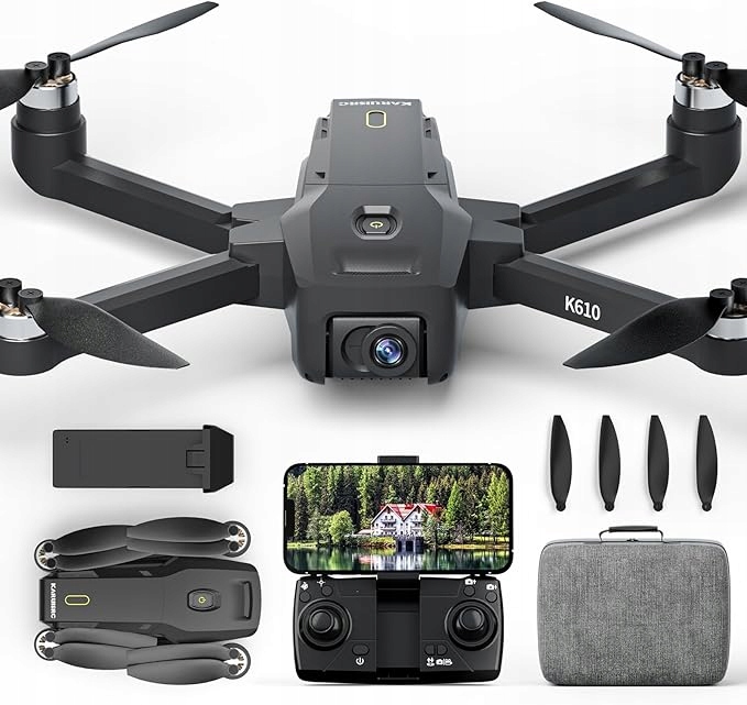KARUISRC K610 GPS dron s kamerou 4K IMX bezkartáčový Auto Return Home