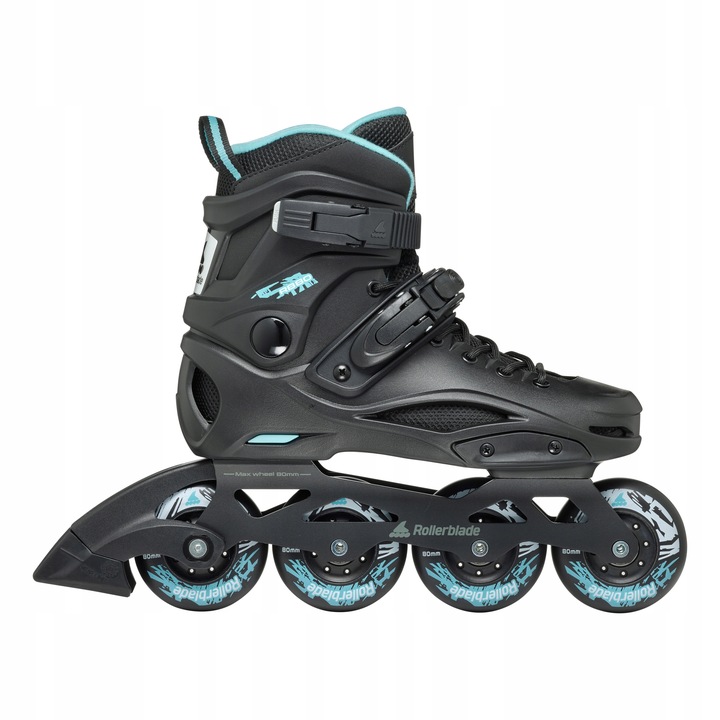 Kolečkové Brusle s skořepinou Rollerblade RB 80 W - Freestyle/Freeride vel