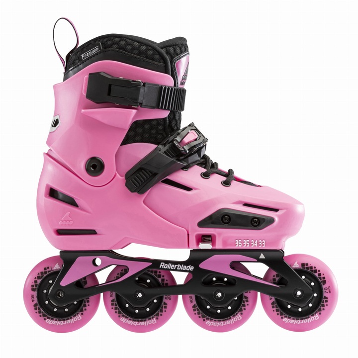 Kolečkové Brusle nastavitelné kolečkové brusle Rollerblade APEX XC G růžové