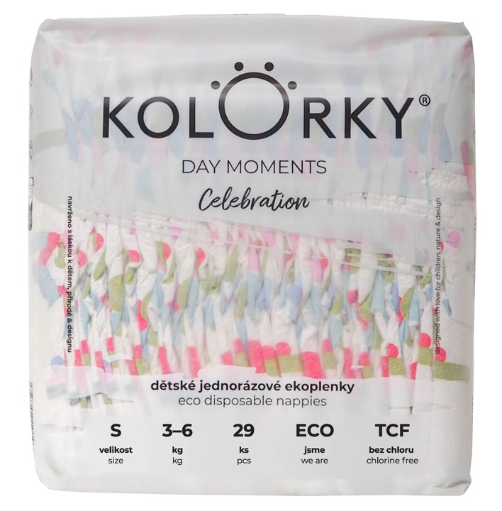 KOLORKY DAY MOMENTS Celebration, S (3-6 kg) - 29 ks