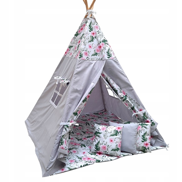 LAVANDO - Stan pro děti, 3 polštáře, podložka