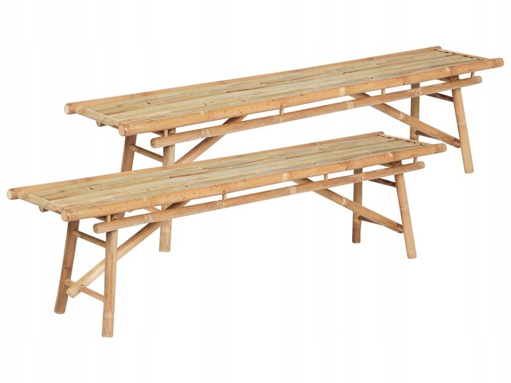 Lavice Dřevo 180 cm Světlé dřevo TINDARI