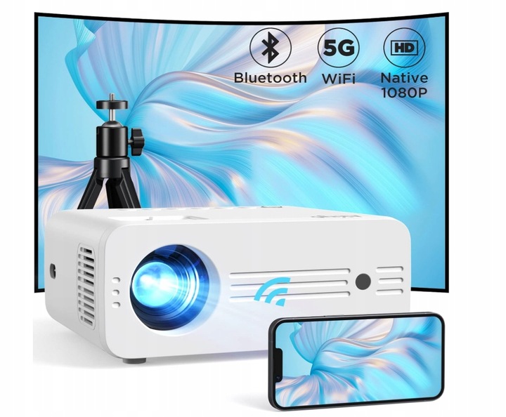 LCD Projektor AKIYO O PRO bílý