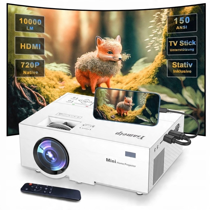 LCD projektor Ysametp M8G bílý