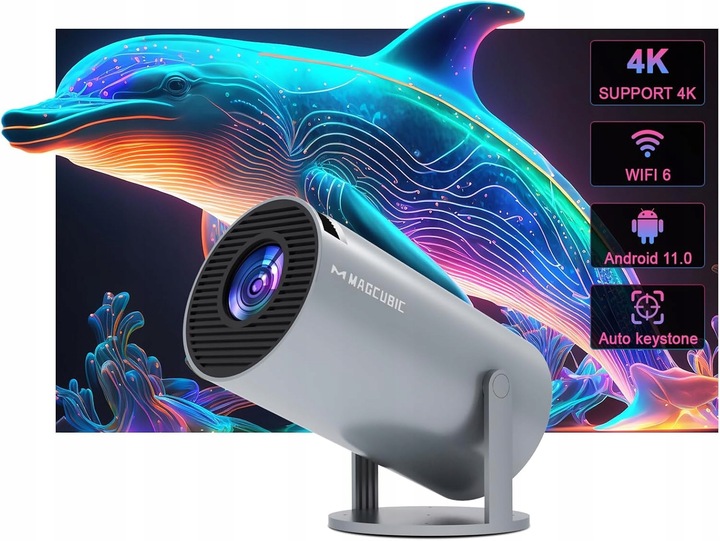 LED projektor Magcubic Wifi bílý