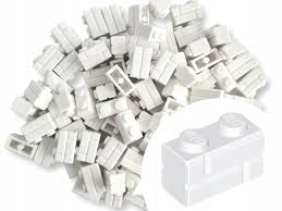 Lego 98283 cihla 1x2 bílá zeď 20 kusů