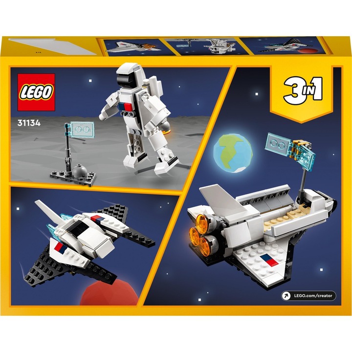 Lego creator 3 v 1 31134 raketoplán stavebnice jako dárek jako dárek