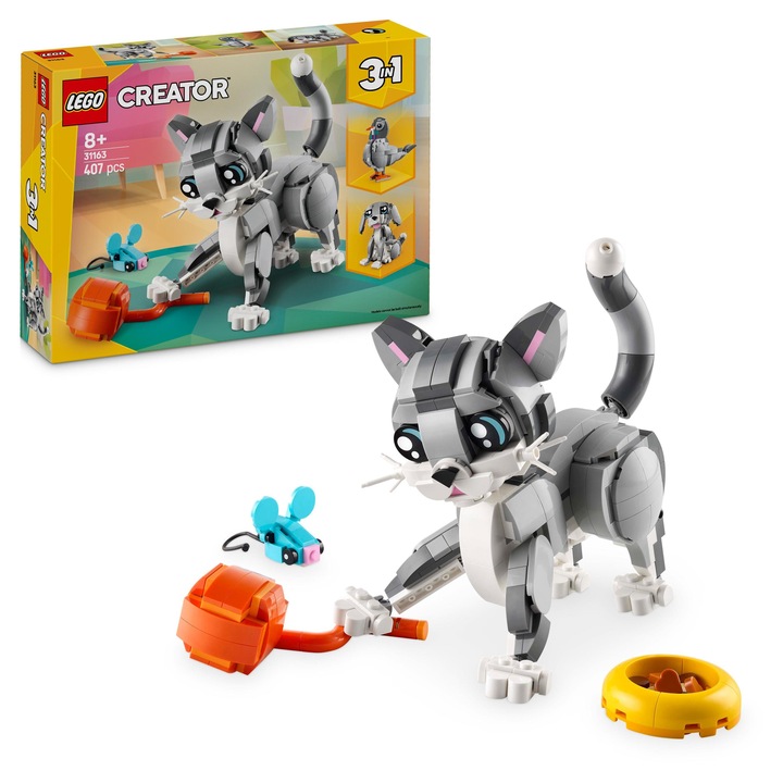 LEGO Creator 3 v 1 31163 Hravá kočka
