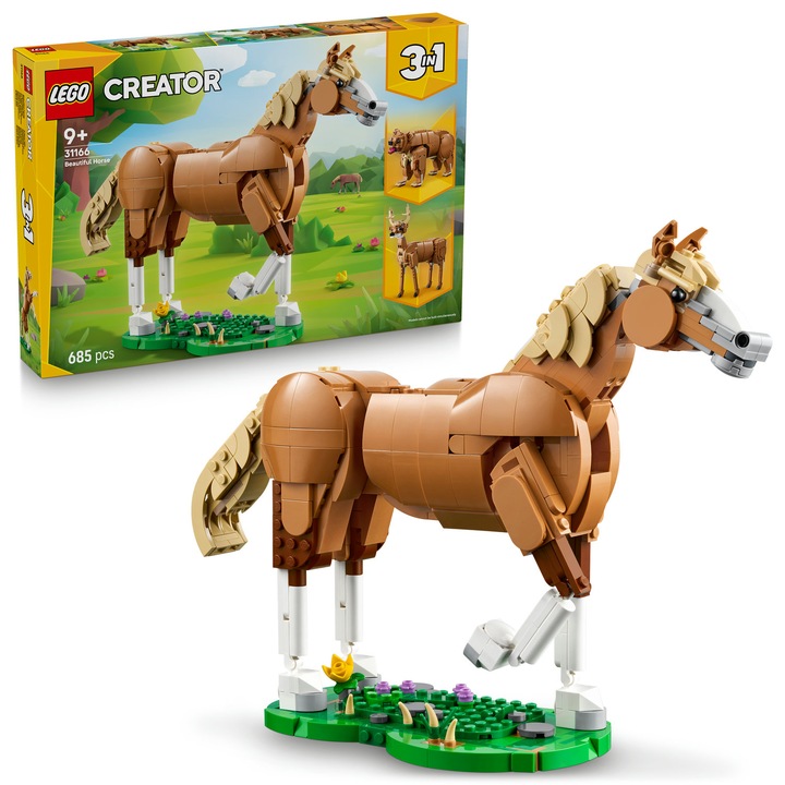 LEGO Creator 3v1 31166 Krásný kůň