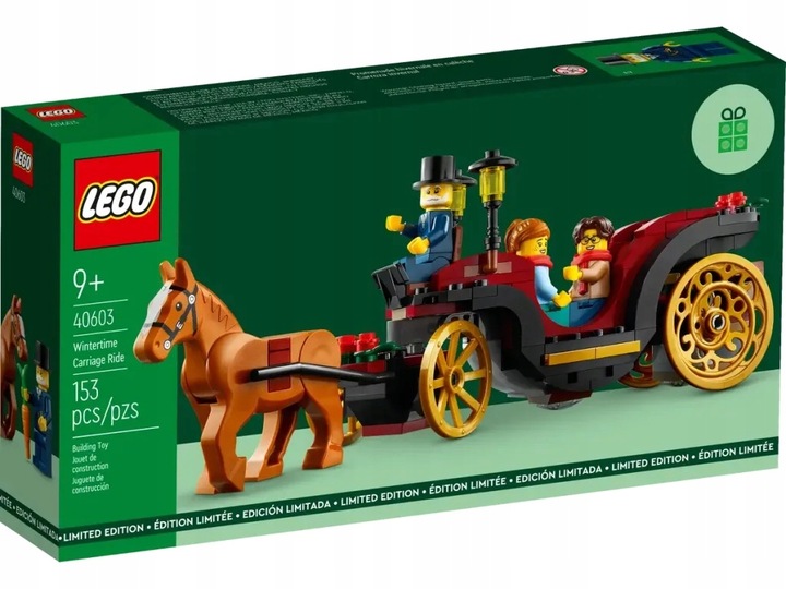 LEGO Creator 40603 Zimní jízda kočárem