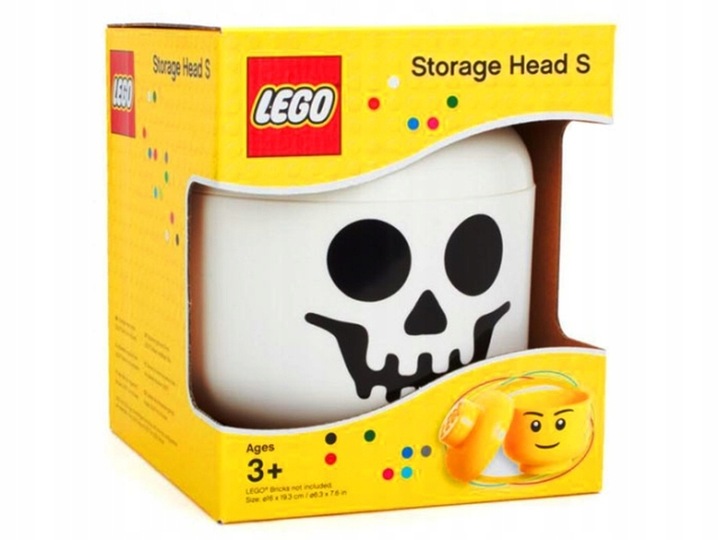 LEGO Krabička 40311728 Kontejner hlava malá Skeletor Kostlivec S LEVNĚ