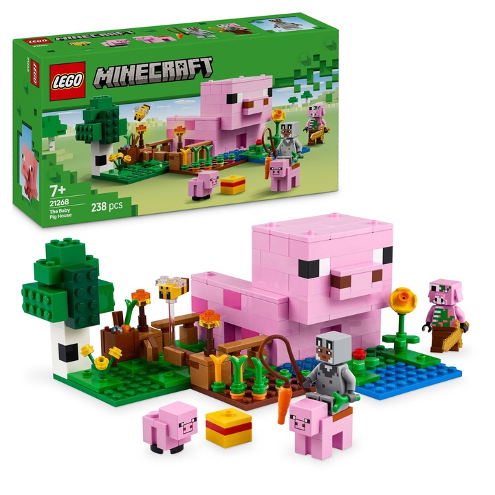 LEGO Minecraft 21268 Domeček Prasátka