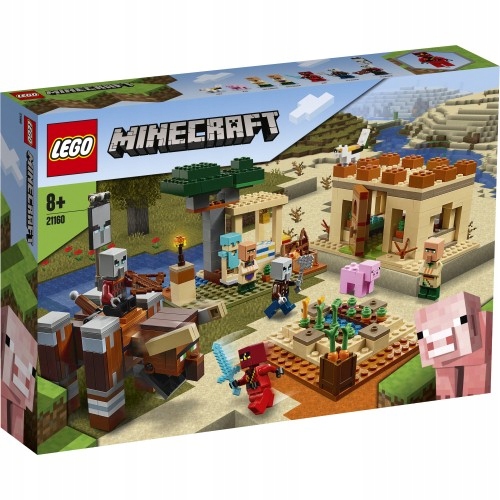 LEGO – MINECRAFT – NÁJEZD PADOUCHŮ – 21160