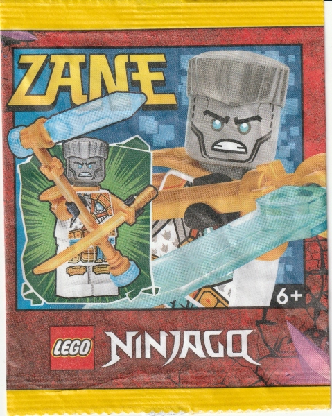 LEGO Ninjago Figurka Figurky 892306 Zane njo0806 Sáček ZBRANĚ Zbraň Zejn