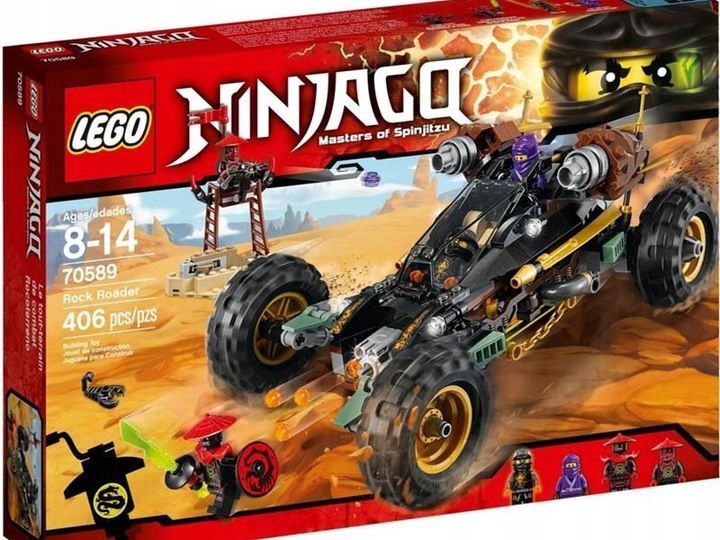 Lego Ninjago @@@ POGROMCA SKAL 70589 @@@ Rock Roader