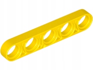 LEGO NOVÉ rameno Yellow Technic Liftarm Thin 1x5 32017 LEVNĚ